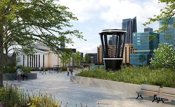 Airturb Model Two Urban-friendly wind power with solar integration